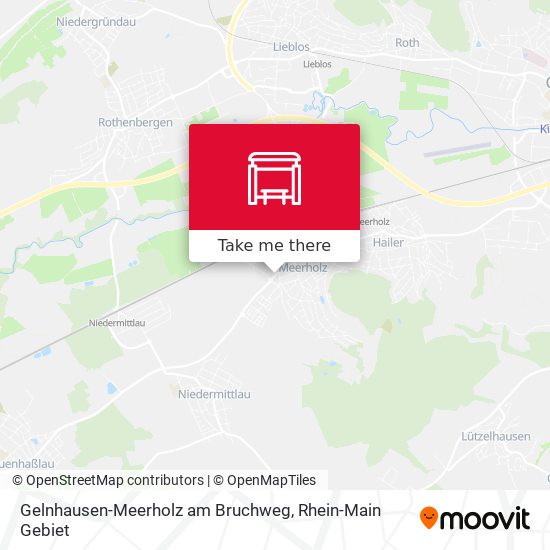 Gelnhausen-Meerholz am Bruchweg map