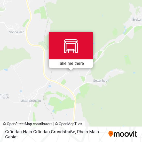 Gründau-Hain-Gründau Grundstraße map