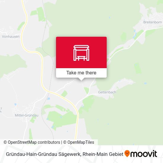 Gründau-Hain-Gründau Sägewerk map