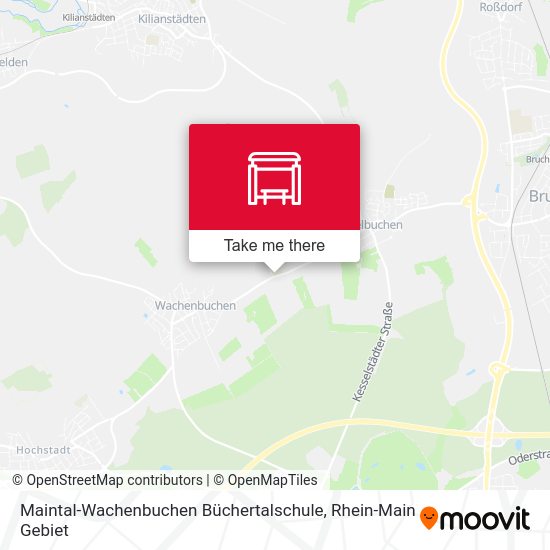 Maintal-Wachenbuchen Büchertalschule map