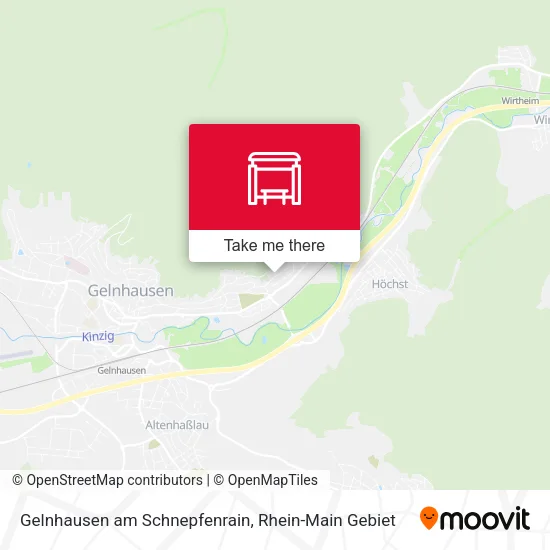 Карта Gelnhausen am Schnepfenrain