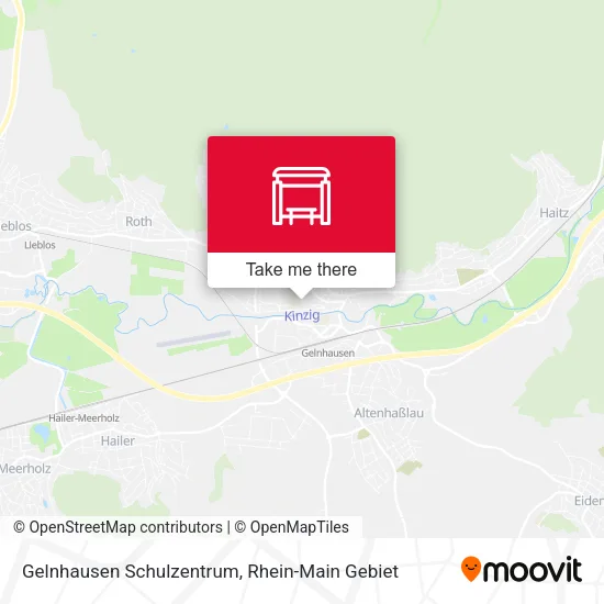 Карта Gelnhausen Schulzentrum