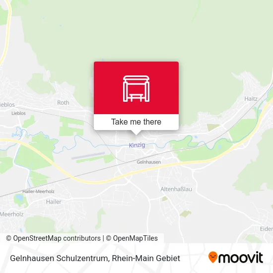 Карта Gelnhausen Schulzentrum