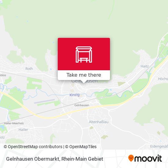 Gelnhausen Obermarkt map
