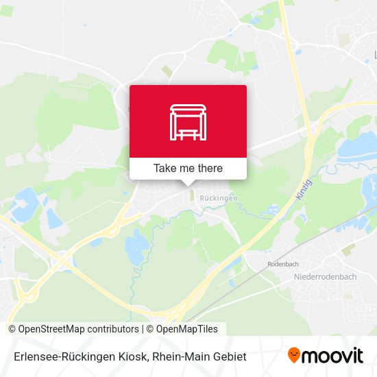 Карта Erlensee-Rückingen Kiosk