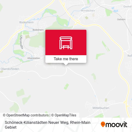 Schöneck-Kilianstädten Neuer Weg map