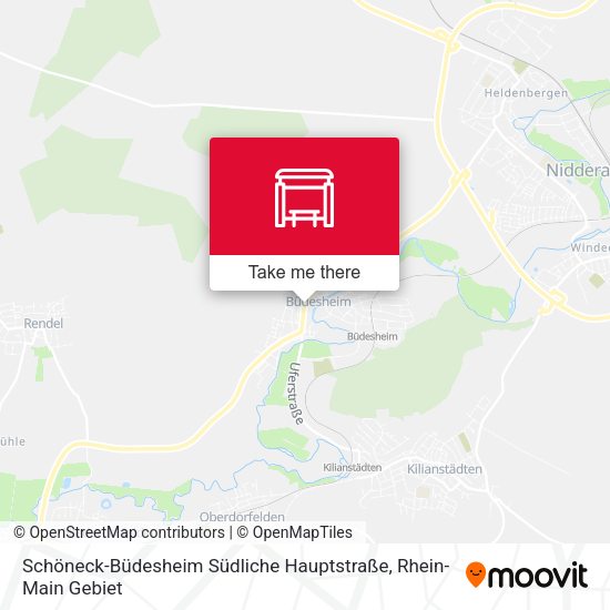Schöneck-Büdesheim Südliche Hauptstraße map