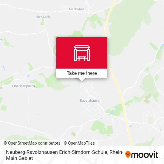 Карта Neuberg-Ravolzhausen Erich-Simdorn-Schule