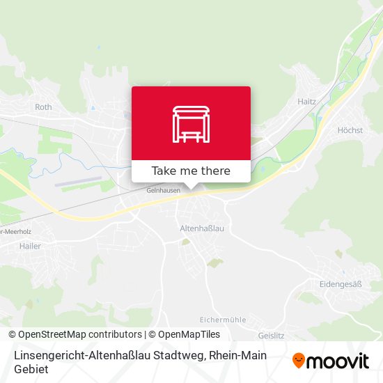 Linsengericht-Altenhaßlau Stadtweg map