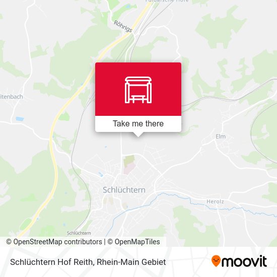 Schlüchtern Hof Reith map