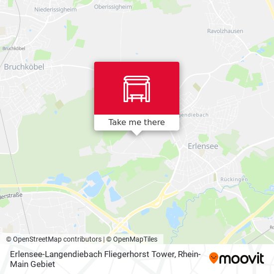 Erlensee-Langendiebach Fliegerhorst Tower map