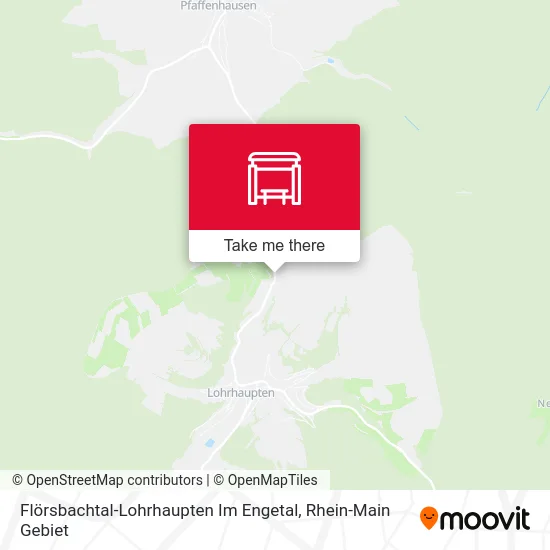 Карта Flörsbachtal-Lohrhaupten Im Engetal