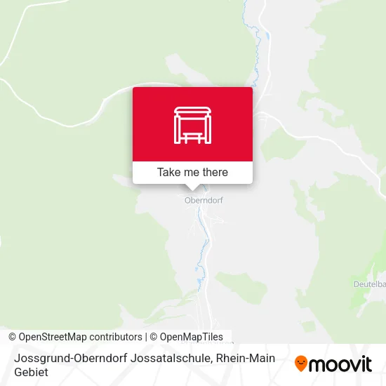 Карта Jossgrund-Oberndorf Jossatalschule
