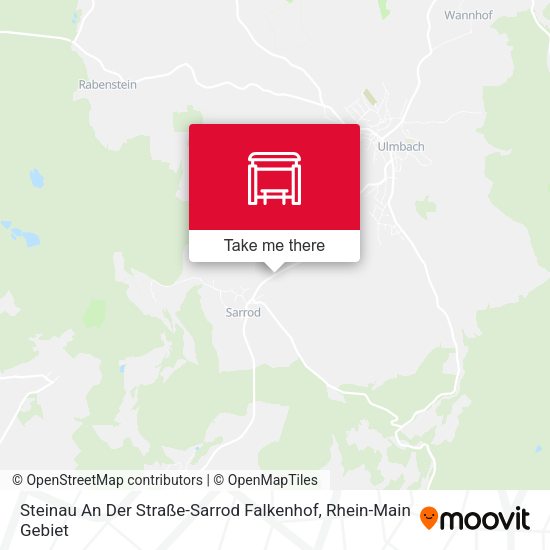 Steinau An Der Straße-Sarrod Falkenhof map