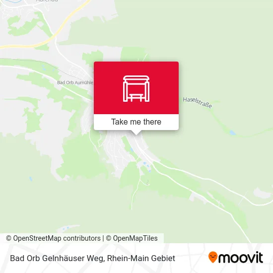 Карта Bad Orb Gelnhäuser Weg