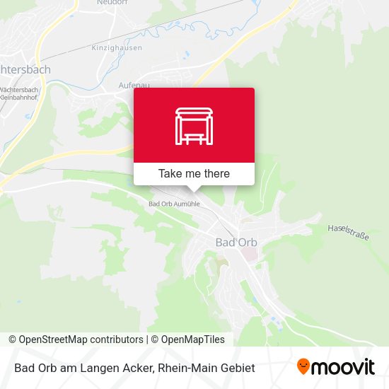 Карта Bad Orb am Langen Acker