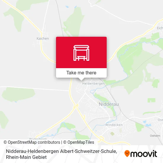 Карта Nidderau-Heldenbergen Albert-Schweitzer-Schule