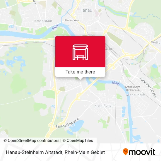 Карта Hanau-Steinheim Altstadt