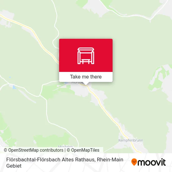Карта Flörsbachtal-Flörsbach Altes Rathaus
