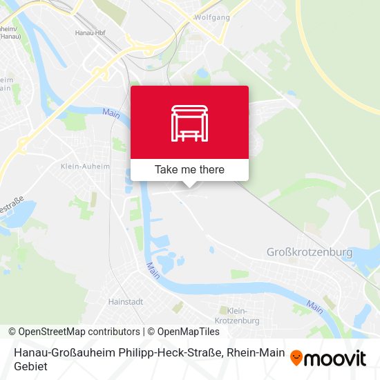 Hanau-Großauheim Philipp-Heck-Straße map
