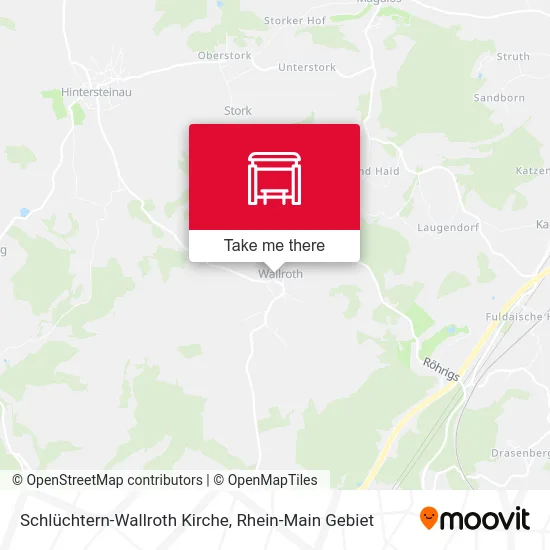 Карта Schlüchtern-Wallroth Kirche