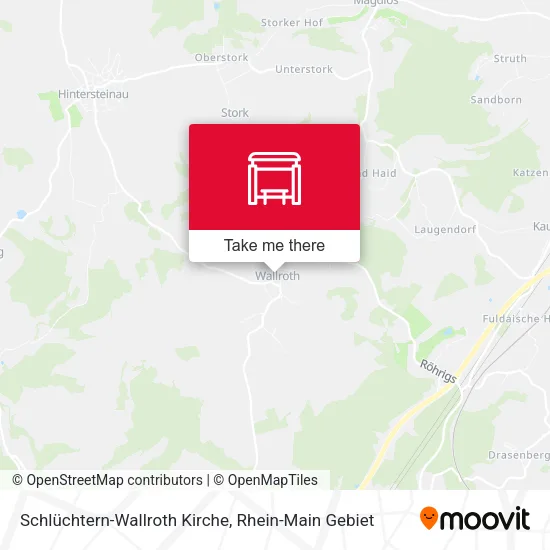 Карта Schlüchtern-Wallroth Kirche