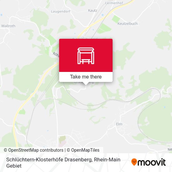 Schlüchtern-Klosterhöfe Drasenberg map