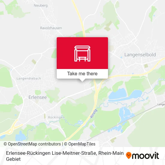 Карта Erlensee-Rückingen Lise-Meitner-Straße