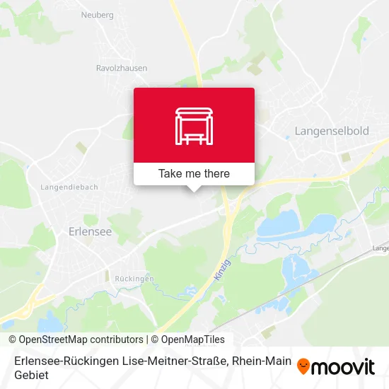 Карта Erlensee-Rückingen Lise-Meitner-Straße