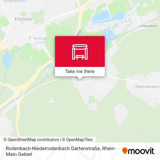 Rodenbach-Niederrodenbach Gartenstraße map