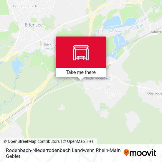 Карта Rodenbach-Niederrodenbach Landwehr