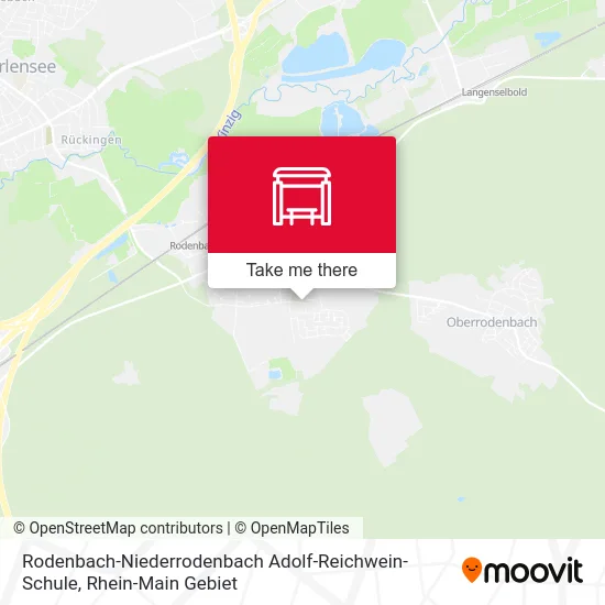 Карта Rodenbach-Niederrodenbach Adolf-Reichwein-Schule