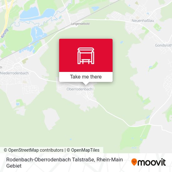 Rodenbach-Oberrodenbach Talstraße map