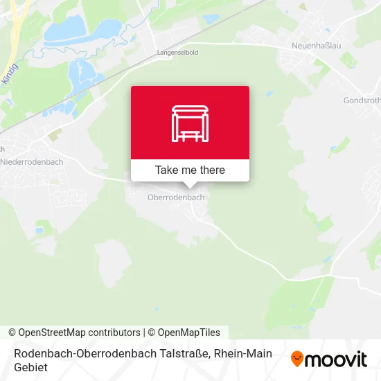 Карта Rodenbach-Oberrodenbach Talstraße