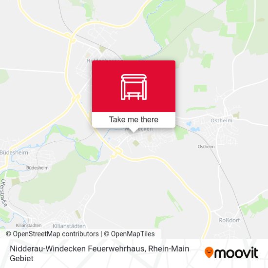 Nidderau-Windecken Feuerwehrhaus map
