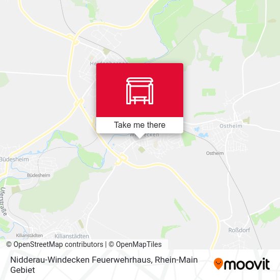 Nidderau-Windecken Feuerwehrhaus map