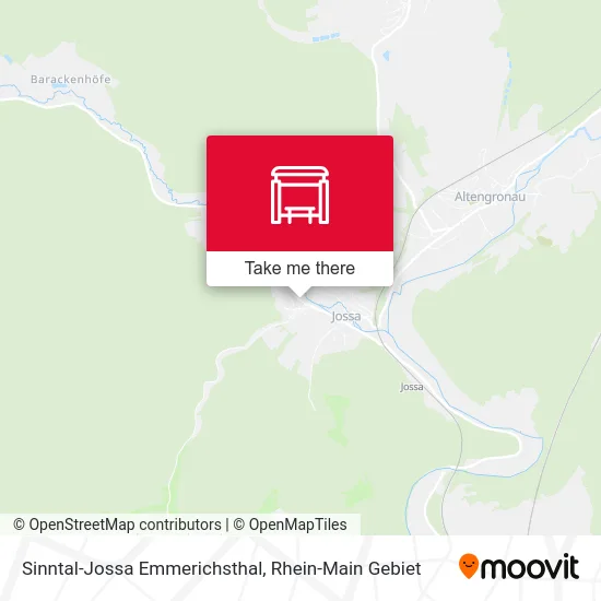 Карта Sinntal-Jossa Emmerichsthal