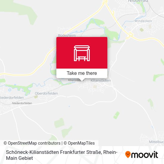 Schöneck-Kilianstädten Frankfurter Straße map