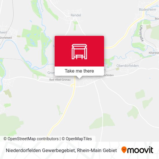 Niederdorfelden Gewerbegebiet map