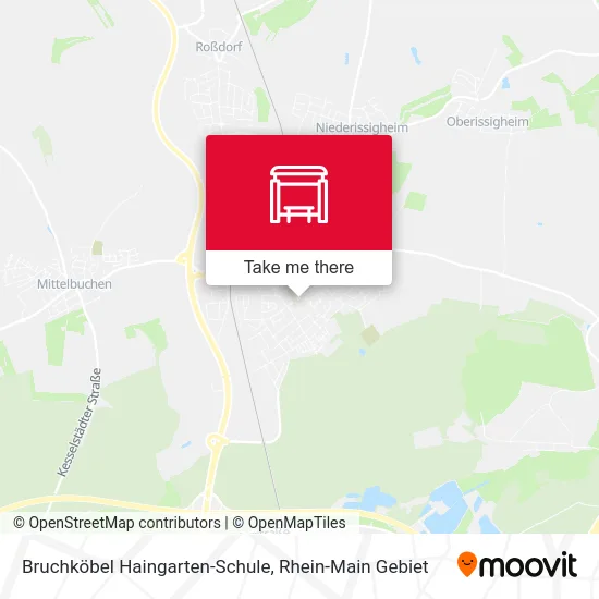 Карта Bruchköbel Haingarten-Schule
