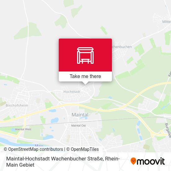 Maintal-Hochstadt Wachenbucher Straße map