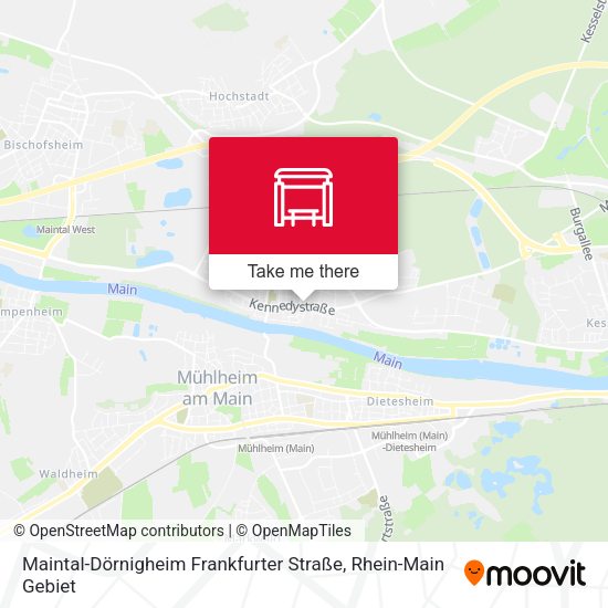 Maintal-Dörnigheim Frankfurter Straße map