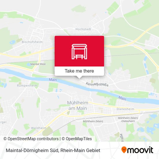 Maintal-Dörnigheim Süd map