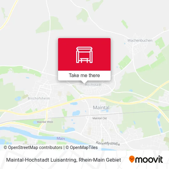 Карта Maintal-Hochstadt Luisantring