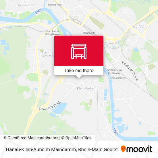 Карта Hanau-Klein-Auheim Maindamm
