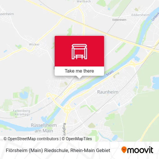 Карта Flörsheim (Main) Riedschule