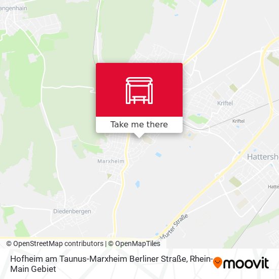 Hofheim am Taunus-Marxheim Berliner Straße map