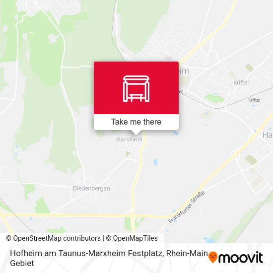 Карта Hofheim am Taunus-Marxheim Festplatz