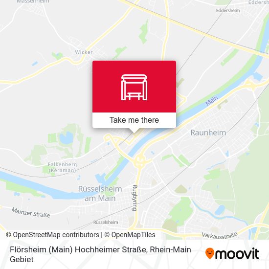 Flörsheim (Main) Hochheimer Straße map