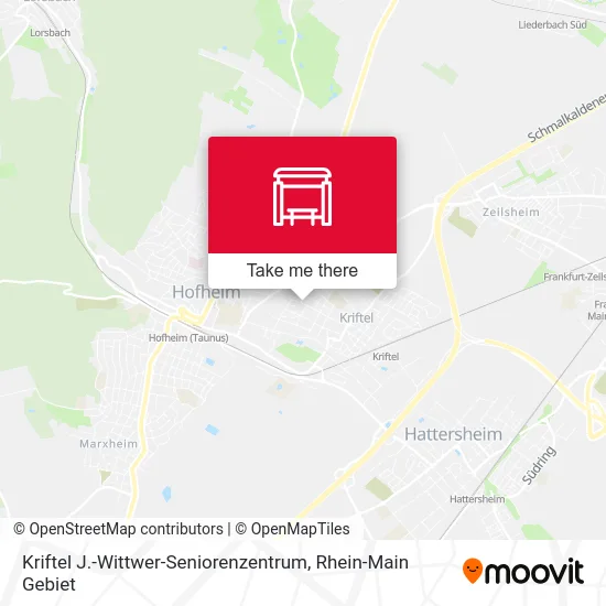 Карта Kriftel J.-Wittwer-Seniorenzentrum